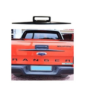 Ford Ranger İçin Uyumlu T7 Mat Siyah Bagaj Açma Kolu Kaplaması 2015-2018  Arası