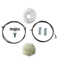 Opel Astra G Astra H 1998-2009 Arası Uyumlu Arka Sol veya Sağ Cam Kriko Teli ve Tamir Seti Takımı