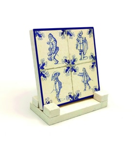 Hollanda DeseniBaskılı Doğaltaş Masaüstlük