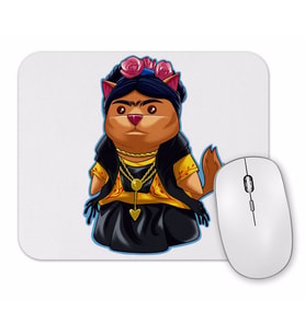 Frida Kahlo  Frida Catlo Mouse Pad