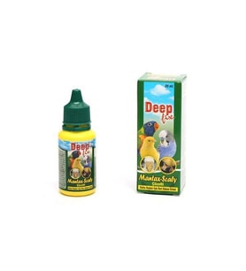 Deep Fix Mantax Scaly Kuşlar İçin Ayak Gaga Mantarı Solüsyonu 20 Ml
