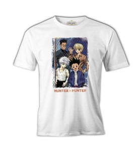 Hunter x Hunter Beyaz Erkek Tshirt