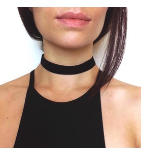 KADİFE MODEL SİYAH CHOKER