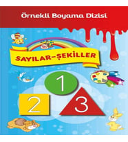 Örnekli Boyama - Sayılar - Şekiller