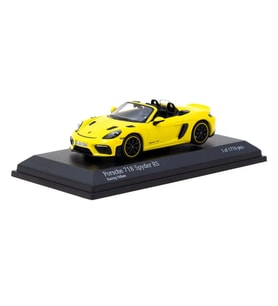 Tarmac Works Porsche 718 (982) Spyder RS 2023 Racing Sarı 1/64 Model Araba