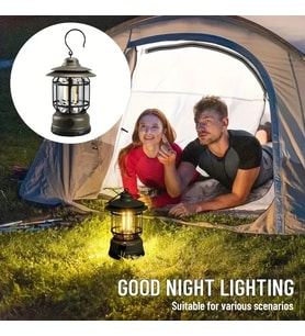 Bluetooth Hoparlör Özellikli Dimerli Led Kamp Lambası Hs66