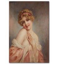 Cakatablo François Martin Kavel Fransa Catherine La Rose Resim MDF Tablo