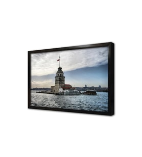 Kız Kulesi Çerçeveli Mdf Tablo