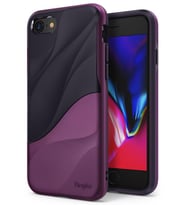 Ringke Wave iPhone 7 ile Uyumlu KIlıf Metallic Purple
