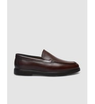 %100 Hakiki Deri Kahverengi Erkek Loafer