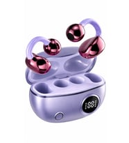 Acl ACB-79 Mor OWS Kablosuz Bluetooth Kulaklık Şarj Kutulu Açık Kulak Tasarım