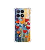 PrintiFy Poco X6 Pro ile Uyumlu Düşlerin Dansı Serisi Kökten Sevgi Tasarımlı Uv Baskılı Köşe Korumalı Antişok Kılıf