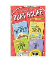 Çocuklar İçin Dört Halife Seti (4 Kitap Takım) Abdullah Kara