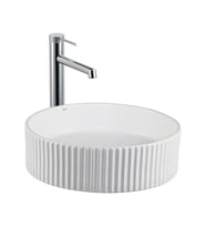 E-W1001MB Tezgah Üstü Mat Beyaz Lavabo