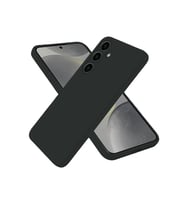 Galaxy S25 Plus Kılıf Nano içi Kadife Silikon - Siyah