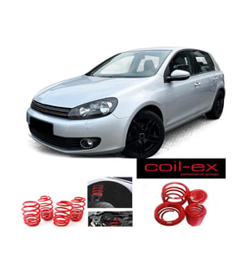 vw golf 6 (2009-2012) uyumlu 4.5 cm coil-ex spor yay