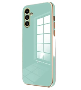 Galaxy A55 5G Kılıf Volet Silikon - Yeşil