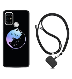 Casper E30 F20 X20 Kılıf Boyun Askılı Silikon Love Cats 1604
