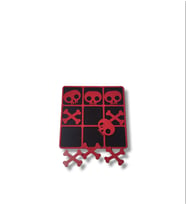 SwordWood Lazer Kesim Tic Tac Toe Ahşap Masa Oyunu SW-0095
