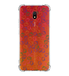 Xiaomi Redmi 8A Köşe Korumalı Antişok Kapak Hello Kitty Tasarımlı Şeffaf Silikon Kılıf