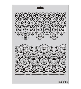 Rich Dantel Seri DN-914 Stencil 35x25 cm