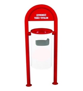 İki Ayaklı Çöp Kovası