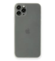 iPhone 11 Pro Max Kılıf PP Ultra İnce Kapak - Beyaz