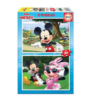 Educa Çocuk Puzzle 2X20 Parça Mickey-Friends 18884