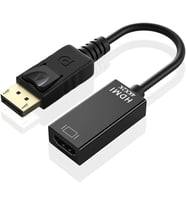 DisplayPort'tan HDMI'ya Adaptör 4K/2K Tek Yönlü DP'den HDMI Monitöre, Kablo DisplayPort'tan HDMI'ya (Erkekten Dişiye) dp'den hdmi'ye [Alüminyum Gövde, Naylon Örgü] Dizüstü Bilgisayar PC Monitör TV