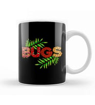Awesome Bugs Insects & Plants Cute Nature Kupa Bardak Porselen