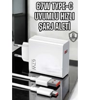 Şarj Aleti Turbo Hızlı 67w Type-c Hızlı Şarj