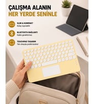 Kablosuz Bluetooth Klavye – Slim Taşınabilir Tasarım