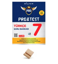 Bilfen 7. Sınıf Maarif Türkçe Protest Soru Bankası + Telefon standı