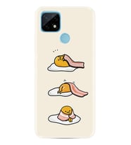 Realme C11 C21 C21Y C25Y C11 2021 Kılıf Desemli Silikon Sweety Egg 1322