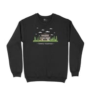 Todaiji Tapınağı Siyah Sweatshirt