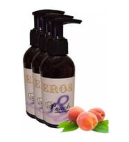 3 Adet 120ml Şeftali Aromalı Eros Erotik Masaj Yağı