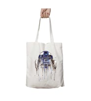 R2-D2 ( Star Wars ) iki Taraf Kalıcı Yıkanabilir Okul Plaj Omuz Bez Çanta