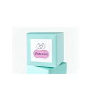 Bride To Be Kare Etiket Mat Sticker Düğün Serisi 4.5 Cm (40 ADET)