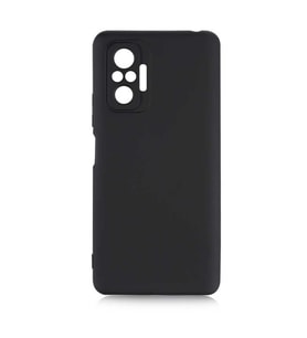 Xiaomi Redmi Note 10 Pro Kılıf Orj Lansman Serisi Pürüzsüz Esnek Kadife İç Kısım (Siyah)