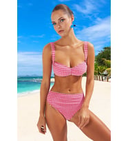 Tasarım Bikini Takımı Yüksek Konfor UV Korumalı Yaz Koleksiyonu Ergonomik Kesim Hızlı Kuruyan