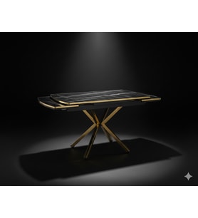 361 ZEN MASA SIYAH MERMER(SONATA) - AYAK GOLD