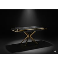 361 ZEN MASA SIYAH MERMER(SONATA) - AYAK GOLD