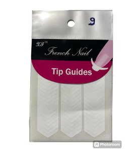 Nail art French Bant (09) 59193