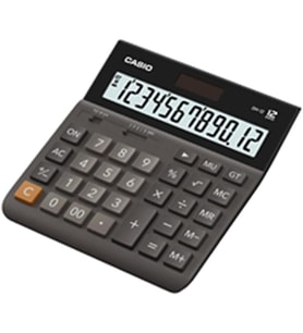 Casio Mh-12-Bk-W-Dp Masaüstü Hesap Makinesi Siyah