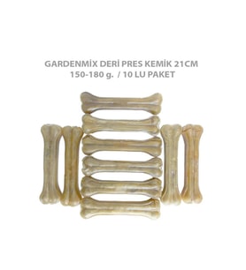 Gardenmix Deri Pres Kemik 21cm 150-180 Gr 10lu PakET
