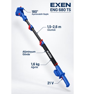 EXEN ENG 680 TS TELESKOPİK UZATMA KOLU (Makine Hariç)