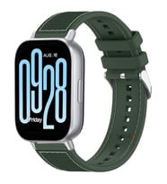 Redmi Watch 5 Active Redmi 5 Lite Uyumlu Kordon Dikiş Desenli Dokuma Silikon Kordon