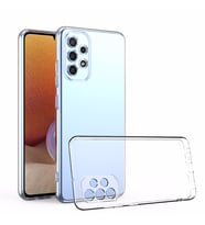  Samsung Galaxy A53 Uyumlu Ultra İnce Kamera Korumalı Logis Şeffaf Silikon Kılıf (Şeffaf Hologram)