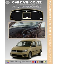 VOLKSWAGEN CADDY (2015-2021) Torpido Örtüsü Ön Göğüs Koruma Torpido Koruma Tam Uyum Çatlamayı Önler