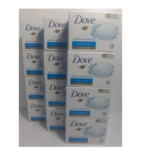 Dove Beauty Cream Bar Katı Güzellik Sabunu Gentle Exfoliating Nemlendirici Etkili 90 G X12 Adet